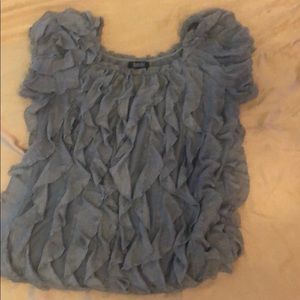 Layered ruffle top
